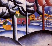 Kazimir Malevich, Winter,